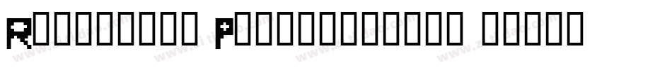 Radiation Participants字体转换